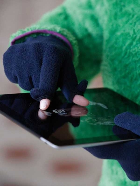 Guanti personalizzati Myrtle Beach Touch-Screen Fleece Gloves