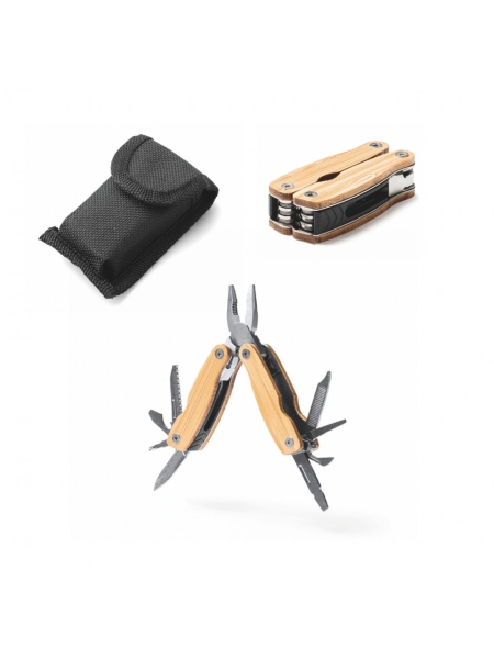 Coltellino multifunzione personalizzabile Claw wood
