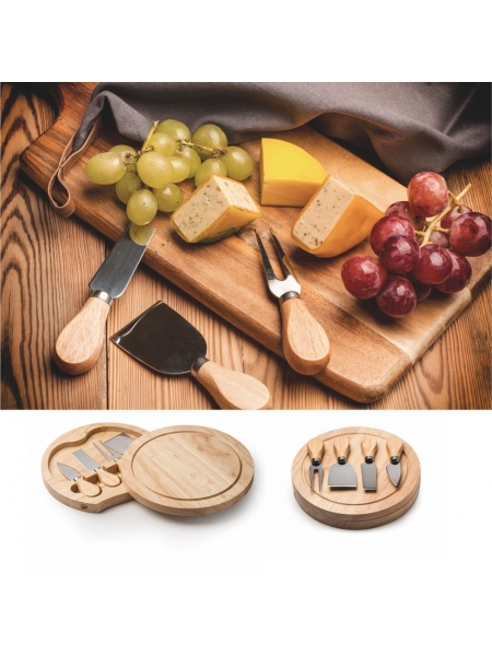 Set coltelli formaggio Almeria