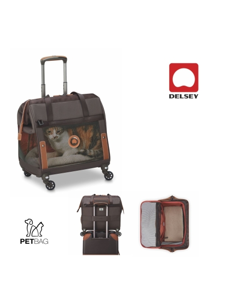 Zaino Trolley Pet 4 ruote removibili Aurelio