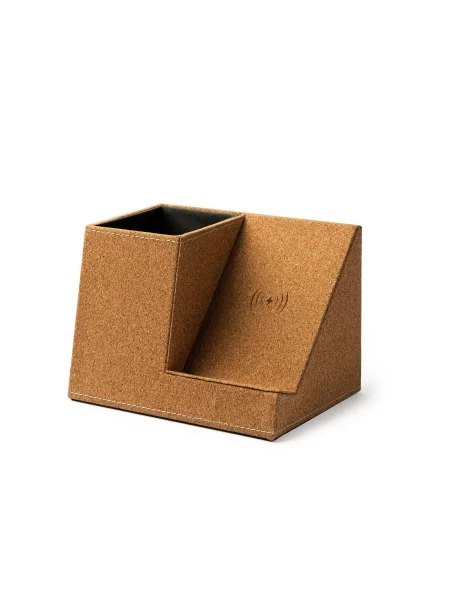 Portapenne da personalizzare con caricatore wireless integrato Felix