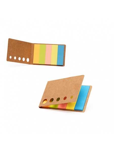 Post it colorati in cartone riciclato Claudio