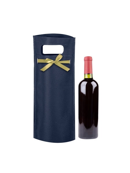 Shopper per vino in tnt personalizzata Bollicine