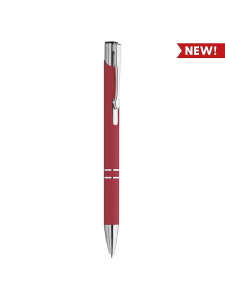 Penna soft touch in metallo personalizzata Silky