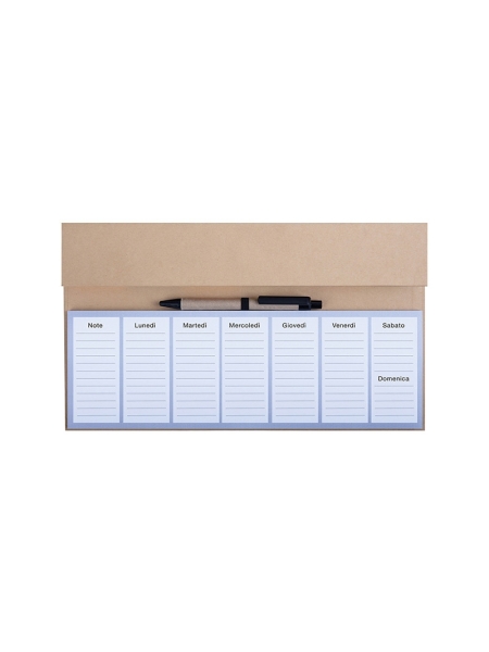 Agenda planning settimanale personalizzata Planning Stickers 31 x 17,5 cm