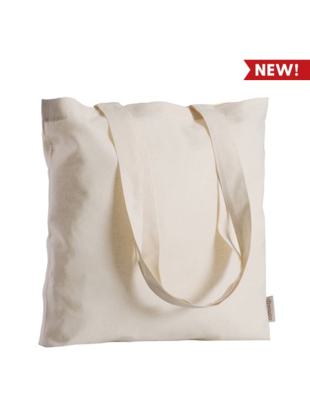 Shopper cotone naturale personalizzate Nikki 38 x 42 cm