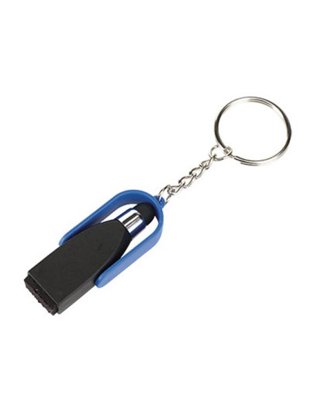 Portachiavi promozionali con touch pen personalizzati Metaring