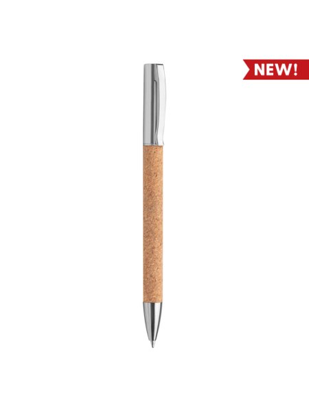 Penna a sfera ecologica in sughero personalizzata Cork Twist