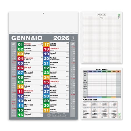 Calendario olandese personalizzato Block 30 x 47 cm