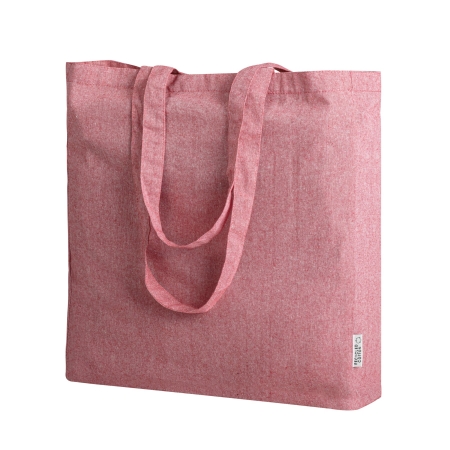 Shopper ecologica in cotone riciclato Andy 38x42x8 cm