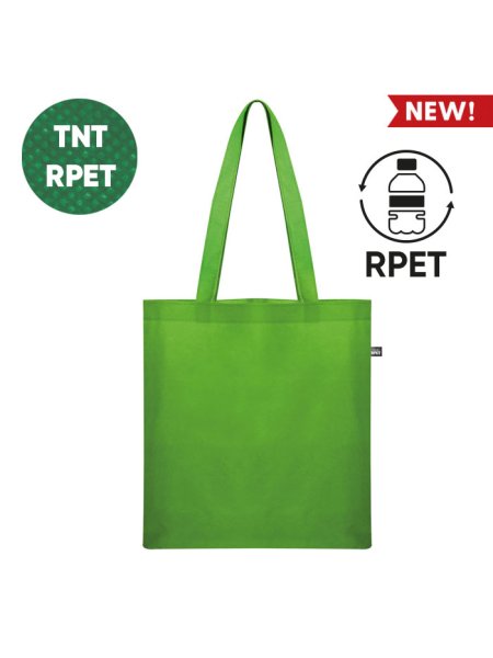 Shopper in tnt R-pet personalizzata Marea 38 x 42 cm