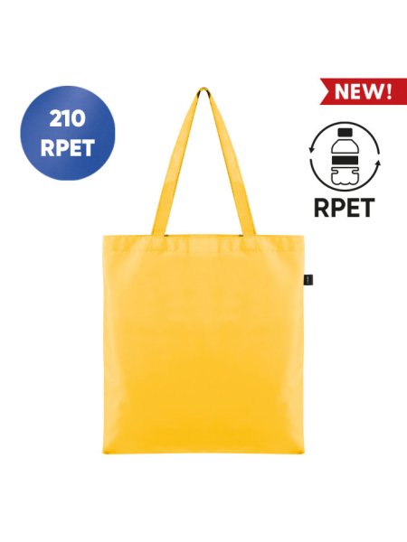 Shopper ecologica in R-Pet personalizzata Atlas 38 x 42 cm