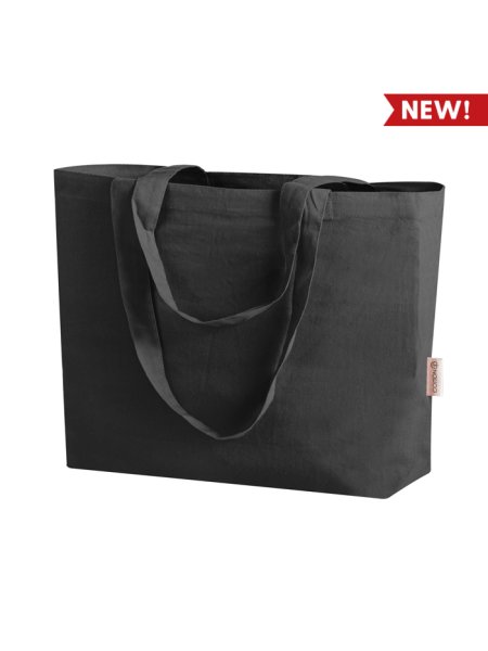 Shopper bag in cotone personalizzata Calipso 50 x 38 x 15 cm