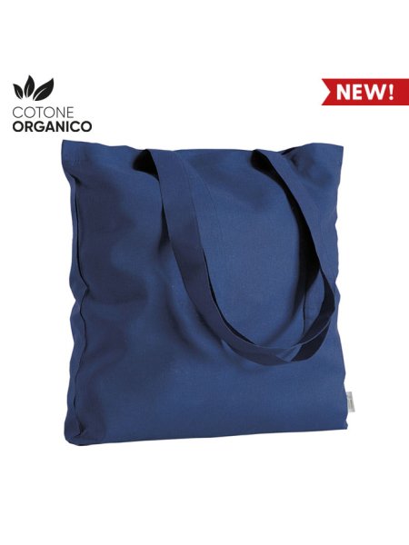 Borse in cotone organico personalizzate Cleia 38 x 42 cm