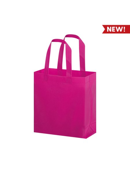 Shopper bag in tnt personalizzata Andra 25 x 23 x 10 cm