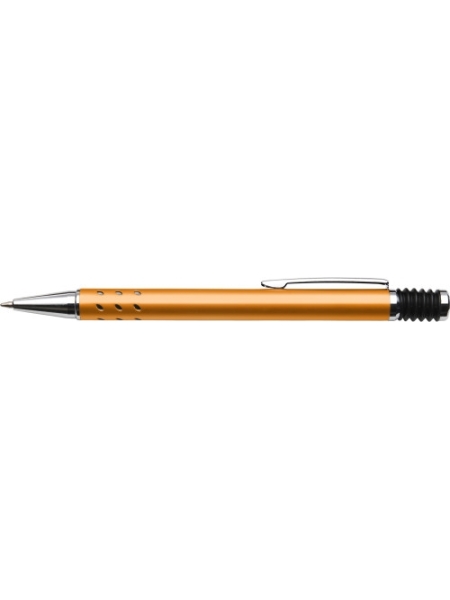Penna in alluminio a sfera con refill nero