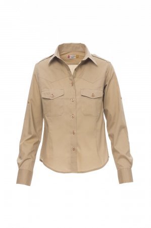 Camicia donna cotone personalizzabile manica lunga Payper Trophy Lady