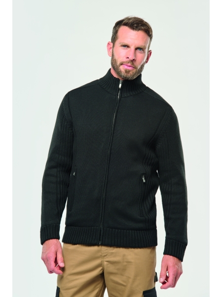 Cardigan da uomo personalizzato WK Designed to work