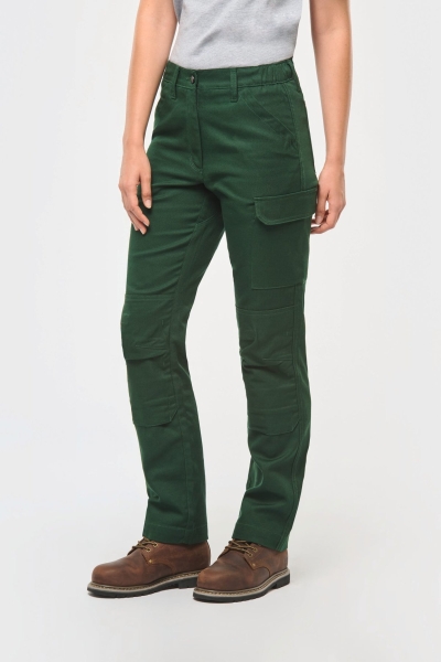 Pantalone donna da lavoro multitasche 310 g/m² personalizzabile WK Designed to Work