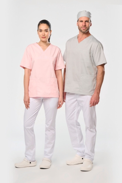 Casacca da lavoro unisex maniche corte 160 g/m² personalizzabile WK Designed to Work