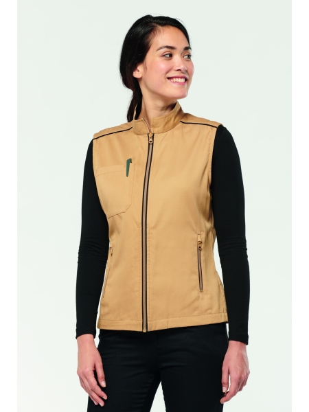 Gilet da lavoro donna personalizzato WK Designed To Work DayToDay