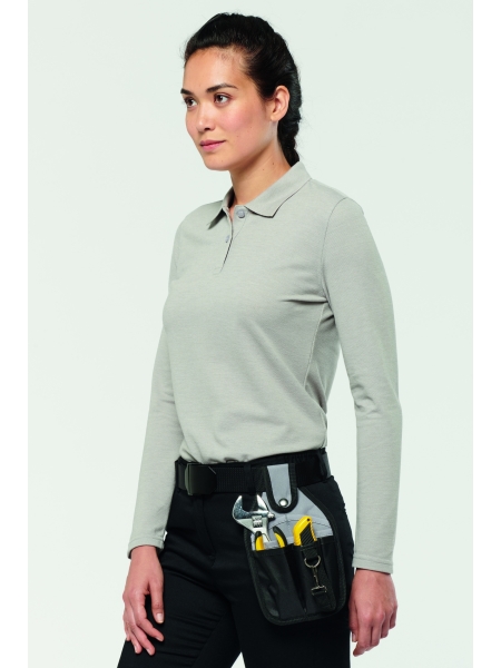 Polo da lavoro donna personalizzata WK Designed to work