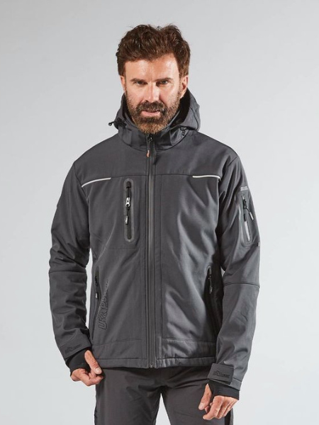 Softshell uomo da lavoro personalizzabile U-Power Space