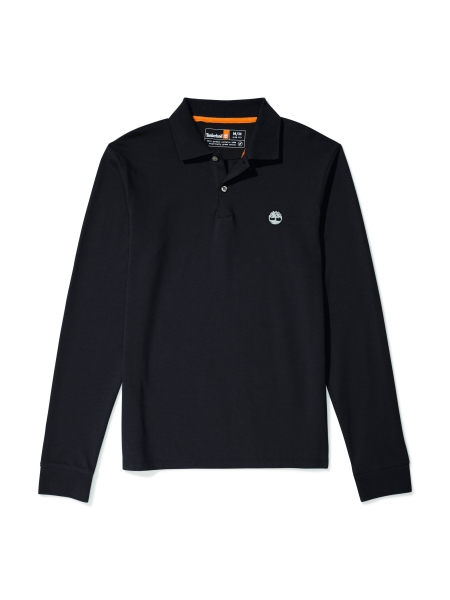 Polo Timberland uomo maniche lunghe personalizzata LS slim fit