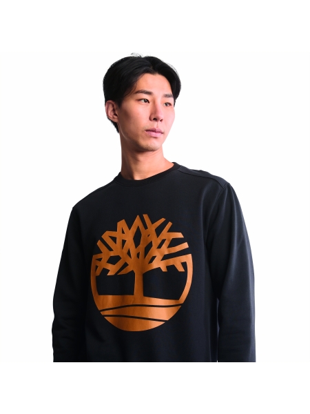 Felpa girocollo Timberland core tree personalizzabile