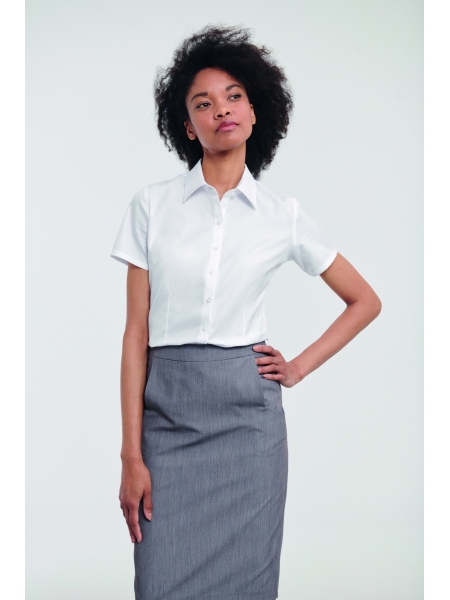 Camicie personalizzabili donna Russell modello Herringbone