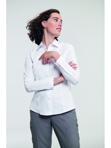 Camicie donna da personalizzare Russell Herringbone