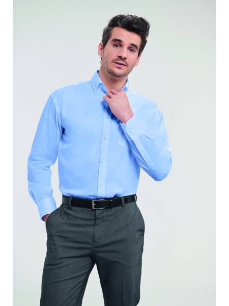 Camicia da uomo personalizzata No-stiro