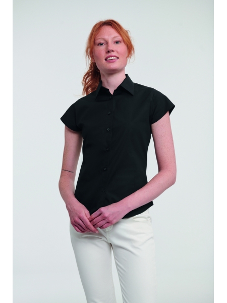Camicia manica corta donna personalizzata Russell