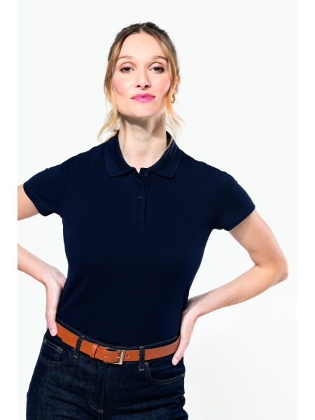 Polo maniche corte da donna Kariban Premium Supima®