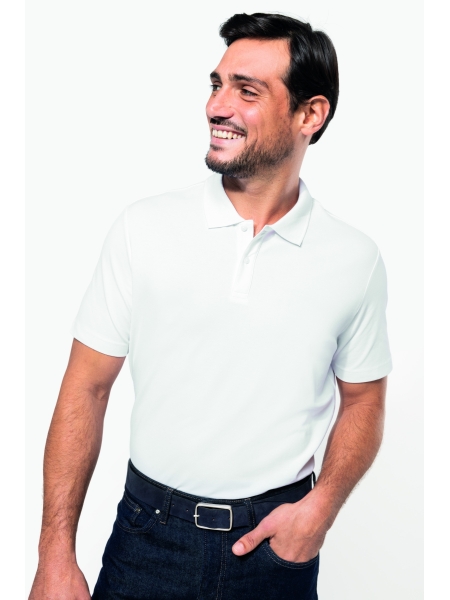 Polo da uomo personalizzata Kariban Premium Supima®