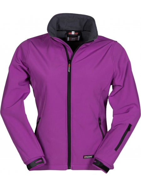 Giacca donna softshell personalizzata PAYPER 330 gr