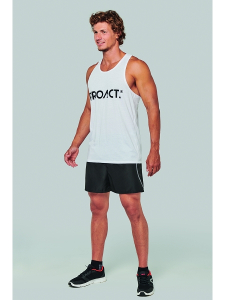 Canotta da uomo personalizzata Proact triblend