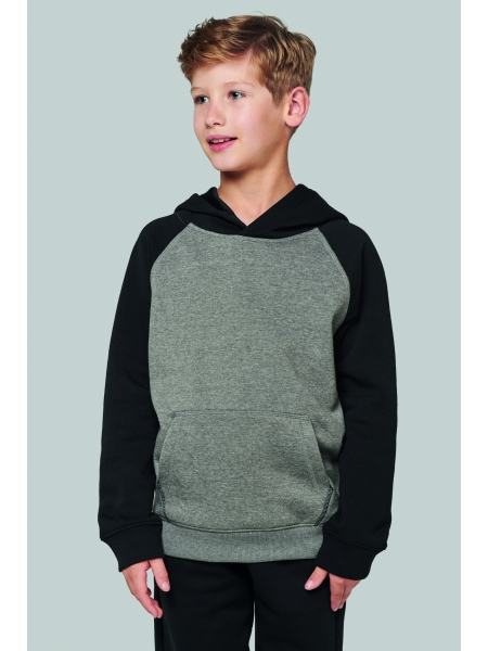 Felpa da bambino personalizzata Proact collezione Fleece