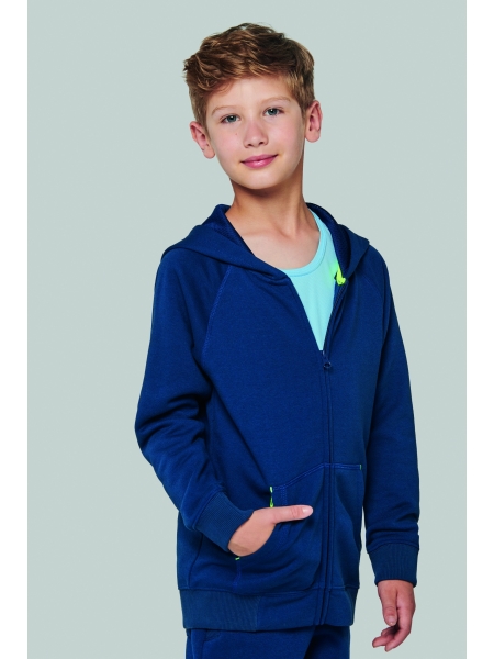Giacca da bambino personalizzata Proact collezione Fleece