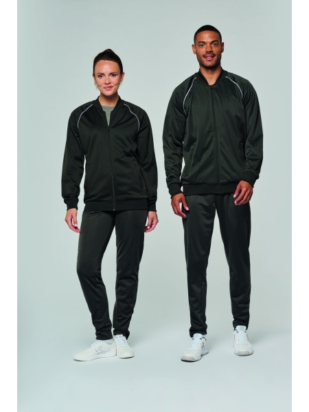 Giacca tuta unisex con colletto rigato personalizzata Proact