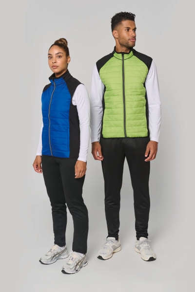 Gilet sportiva bimateriale 195 g/m² personalizzabile Proact