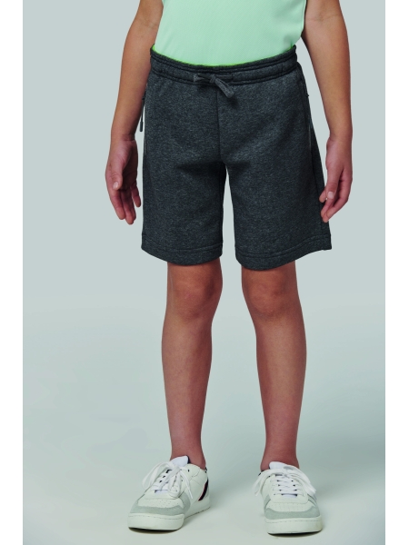 Bermuda bambino multisport in felpa personalizzata Proact