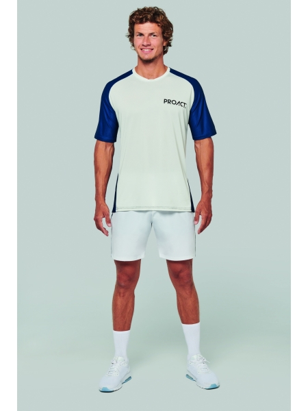 Pantaloncini sportivi da uomo personalizzati Proact bicolore