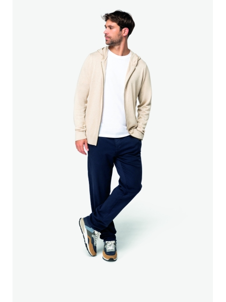 Pullover con zip uomo Native Spirit ecosostenibile