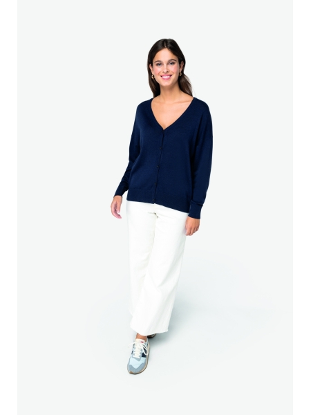 Cardigan da donna personalizzato ecosostenibile