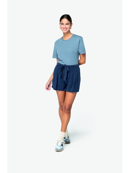 Pantaloncini da donna personalizzati slavati