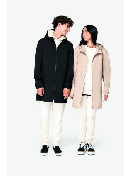 Giacca impermeabile unisex personalizzata Native spirit ecosostenibile