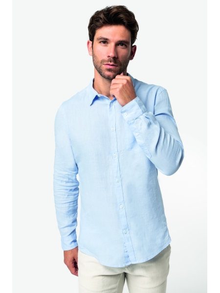 Camicia di lino uomo personalizzabile Native Spirit