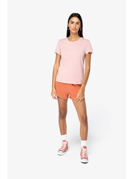 T shirt cotone donna personalizzata Native Spirit effetto slavato