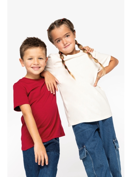 Magliette per bambini personalizzate unisex ecosostenibili